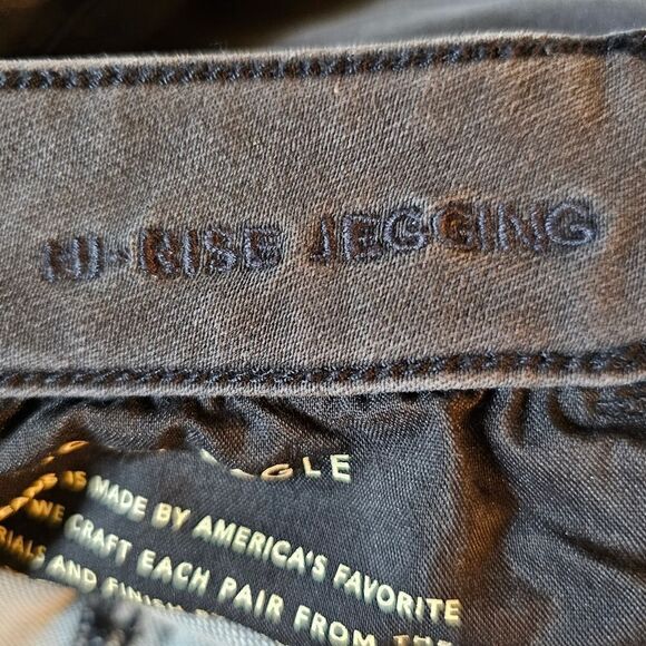 AMERICAN EAGLE Super Stretch Hi-Rise Jeggings - Size 18 Short - Picture 9 of 10